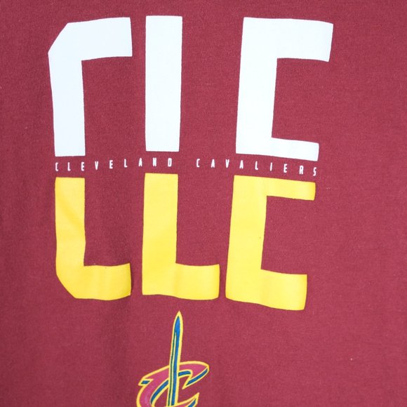 Cleveland Cavaliers Under Armour Heat Gear Combine Loose Youth Small YSM T Shirt - Picture 3 of 10